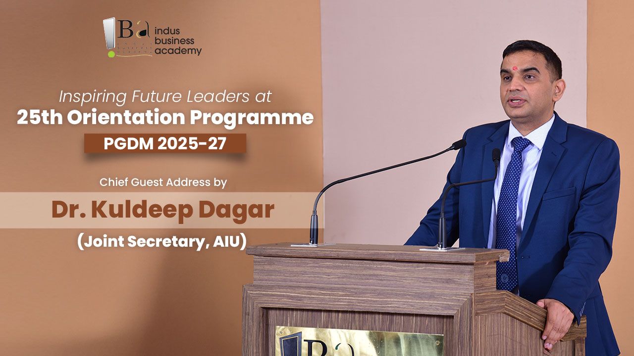 Welcoming the PGDM Batch of 2025–27: A New Chapter Begins at IBA