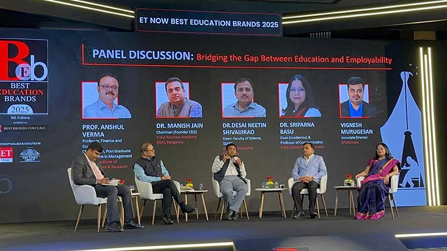 Indus Business Academy (IBA) Recognized Among the Best Education Brands 2025 for the 8th Consecutive Year