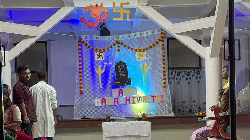 Maha Shivratri Celebration at Indus Business Academy